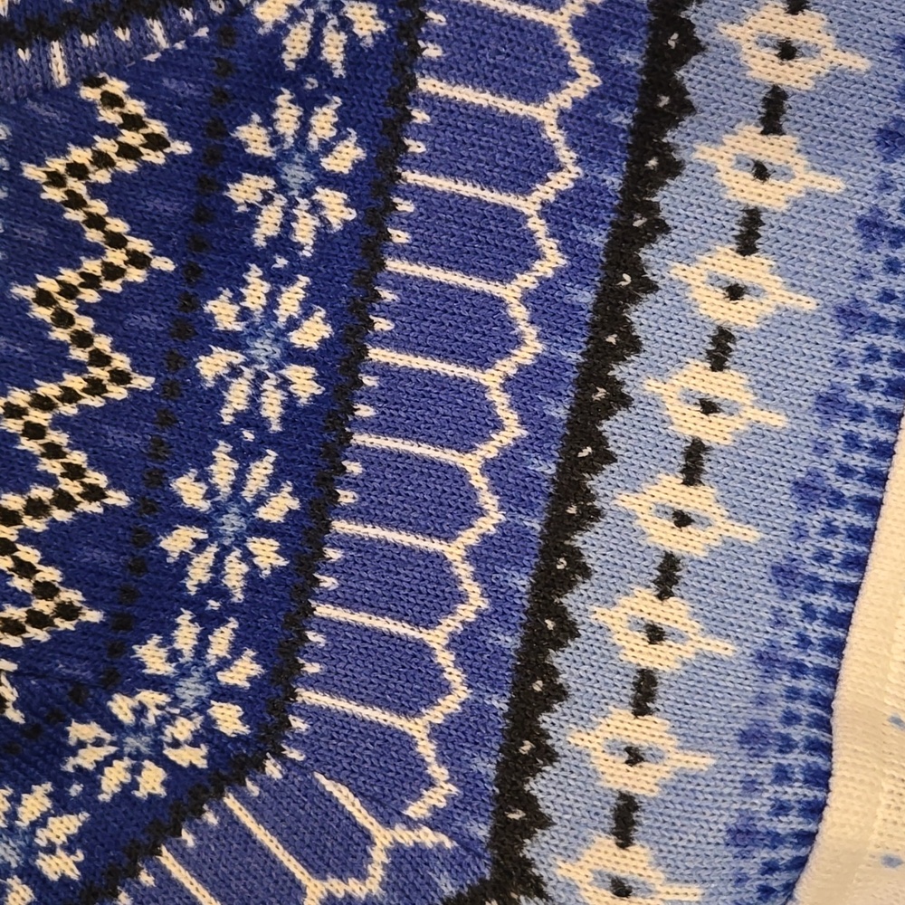 Talbot's Multi-Colored Design Print Sweatshirt Sw… - image 3